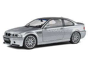 BMW E46 CSL Coupé 2003 1:18 Solido Prata