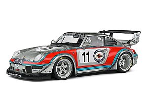 Porsche 911 RWB Bodykit Martini 2020 1:18 Solido