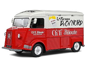 Citroen Type HY Friterie Ch'ti Biloute 1969 1:18 Solido Branco