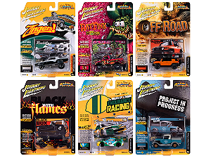 Caixa c/ 06  - Street Freak 2023 Release 2 Set B 1:64 Johnny Lightning