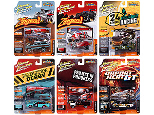 Caixa c/ 06  - Street Freak 2023 Release 1 Set B 1:64 Johnny Lightning