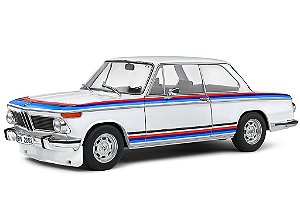 BMW 2002 TII Turbo Evocation 1971 1:18 Solido Branco