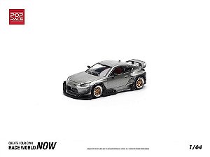 Toyota GT86 Pandem Body Kit 1:64 POP RACE Prata - 3