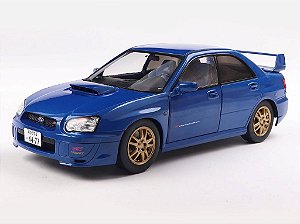 Subaru Impreza WRX STI 2003 1:18 Solido Azul