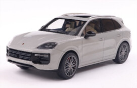 Porsche Cayenne Turbo S 2024 1:18 Solido Cinza
