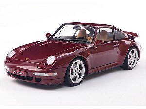 Porsche 911 (993) Turbo 1997 1:18 Solido Vermelho