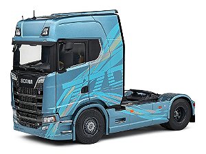 Scania S770 Highline Fross Edittion 2022 1:24 Solido Azul