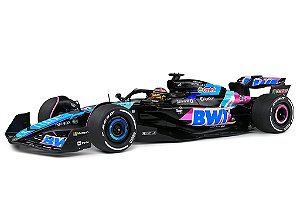 Fórmula 1 Alpine A524 Esteban Ocon GP Miami 2024 1:18 Solido