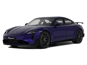 Porsche Taycan Turbo GT Purple Sky Metallic 2023 1:18 GT Spirit