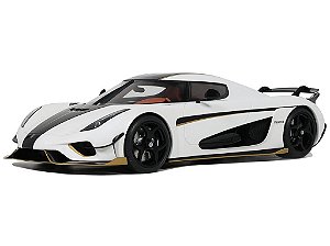 Koenigsegg Regera Record 2023 1:18 GT Spirit Branco