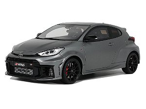 Toyota Yaris GR 2024 1:18 OttOmobile Cinza Precious Metal