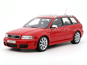 Audi RS 4 B5 2000 1:18 OttOmobile Vermelho