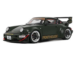 *** PRÉ-VENDA *** Porsche RWB Penthouse 2008 1:18 GT Spirit Verde