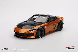 Nissan Z LB Nation Works 1:18 TopSpeed Gold
