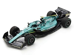 Fórmula 1 Aston Martin AMR22 Emilia Romagna 2022 Vettel 1:18 Spark