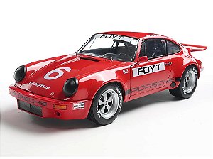 Porsche 911 IROC FOYT Daytona 1974 1:18 Solido Vermelho