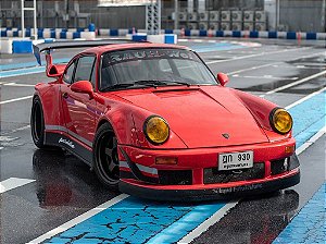 Porsche RWB Bodykit PAINKILLER 2008 1:43 Solido Vermelho