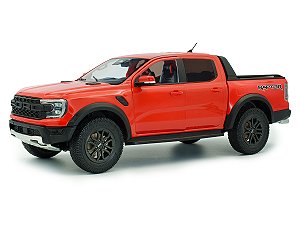 *** PRÉ-VENDA *** Ford Ranger Raptor 2024 1:18 Solido Laranja