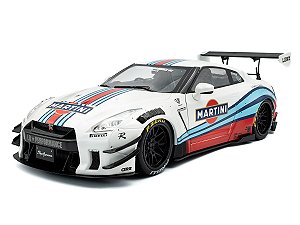 *** PRÉ-VENDA *** Nissan GT-R (R35) Liberty Walk Body Kit 2.0 M 2024 1:18 Solido