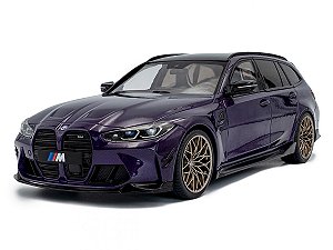*** PRÉ-VENDA *** BMW M3 (G81) Touring com Performance Parts 2024 1:18 Solido Purple