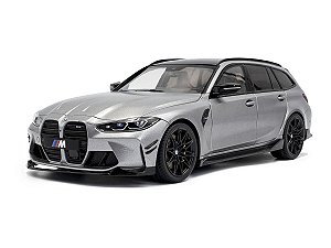 BMW M3 (G81) Touring com Performance Parts 2024 1:18 Solido Cinza