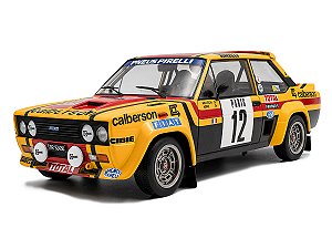 *** PRÉ-VENDA *** Fiat 131 Abarth Yellow Rallye de Monte-Carlo 1980 1:18 Solido