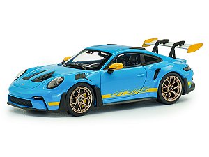 *** PRÉ-VENDA *** Porsche 911 (992) GT3 RS Tribute 24h Daytona 2023 1:43 Solido Azul