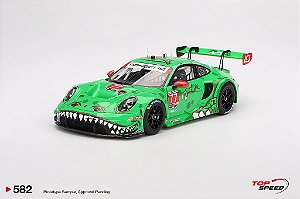 Porsche 911 GT3 R AO Racing 2024 IMSA 24Hs Daytona GTD Pro 1:18 TopSpeed