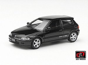 Honda CIVIC SiR II (EG6) 1:64 LCD Models Preto