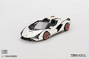 Lamborghini Sián Roadster Bianco Asopo 1:43 TSM Model