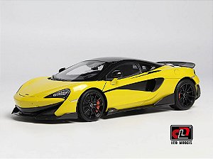 McLaren 600LT 1:18 LCD Models Amarelo