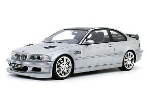 *** PRÉ-VENDA *** BMW E46 M3 GTR Street Titan 354 2001 1:18 OttOmobile Prata