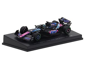 Fórmula 1 BWT Alpine F1 Team A524 2nd GP Brasil Esteban Ocon 2024 1:64 Spark