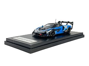 *** PRÉ-VENDA *** McLaren Senna GTR 1:64 LCD Models Azul PV13007