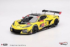 *** PRÉ-VENDA *** Chevrolet Corvette Z06 GT3.R Pratt Miller Motorsports 2025 IMSA 24Hs Daytona 1:18 TopSpeed
