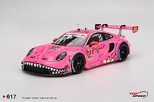 *** PRÉ-VENDA *** Porsche 911 GT3 R AO Racing 2024 IMSA Road America 1:18 TopSpeed