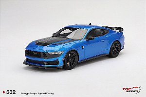 *** PRÉ-VENDA *** Ford Mustang Dark Horse 2024 Grabber Blue 1:18 TopSpeed