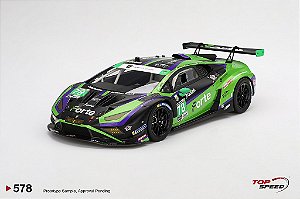 *** PRÉ-VENDA *** Lamborghini Huracan GT3 EVO2 Forte Racing 2024 IMSA 24Hs Daytona 1:18 TopSpeed