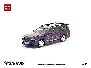 Nissan Stagea Magic Purple 1:64 POP RACE