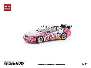 Nissan Silvia S13 EVA RT Pandem Production Model Custom Type-08 X 1087X 1:64 POP RACE