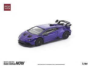 Lamborghini Huracan STO Viola Pasifae 1:64 POP RACE