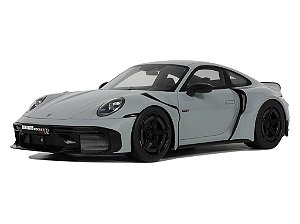 *** PRÉ-VENDA *** Porsche 911 Turbo S Brabus 900 Rocket-R Nardo Grey 2023 1:18 GT Spirit