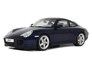 *** PRÉ-VENDA *** Porsche 911 (996.2) Carrera 4S 2002 1:18 GT Spirit Azul