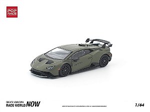 Lamborghini Huracan STO 1:64 POP RACE Verde