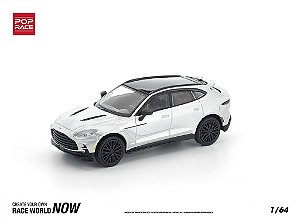 Aston Martin DBX 707 1:64 POP RACE Prata