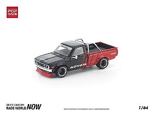 Datsun 620 ADVAN Pandem Body Kit 1:64 POP RACE
