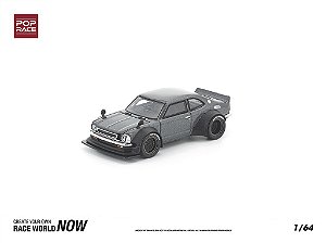 Toyota Corolla KE 25 1:64 POP RACE Cinza