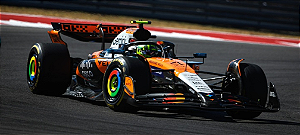 Fórmula 1 McLaren F1 Team MCL39 Lando Norris GP EUA 2025 1:64 Spark