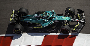 Fórmula 1 Aston Martin Aramco F1 Team AMR25 Lance Stroll GP EUA 2025 1:64 Spark