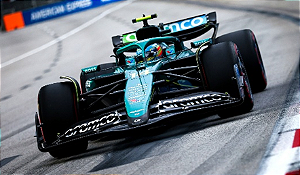 Fórmula 1 Aston Martin Aramco F1 Team AMR25 Fernando Alonso GP EUA 2025 1:64 Spark